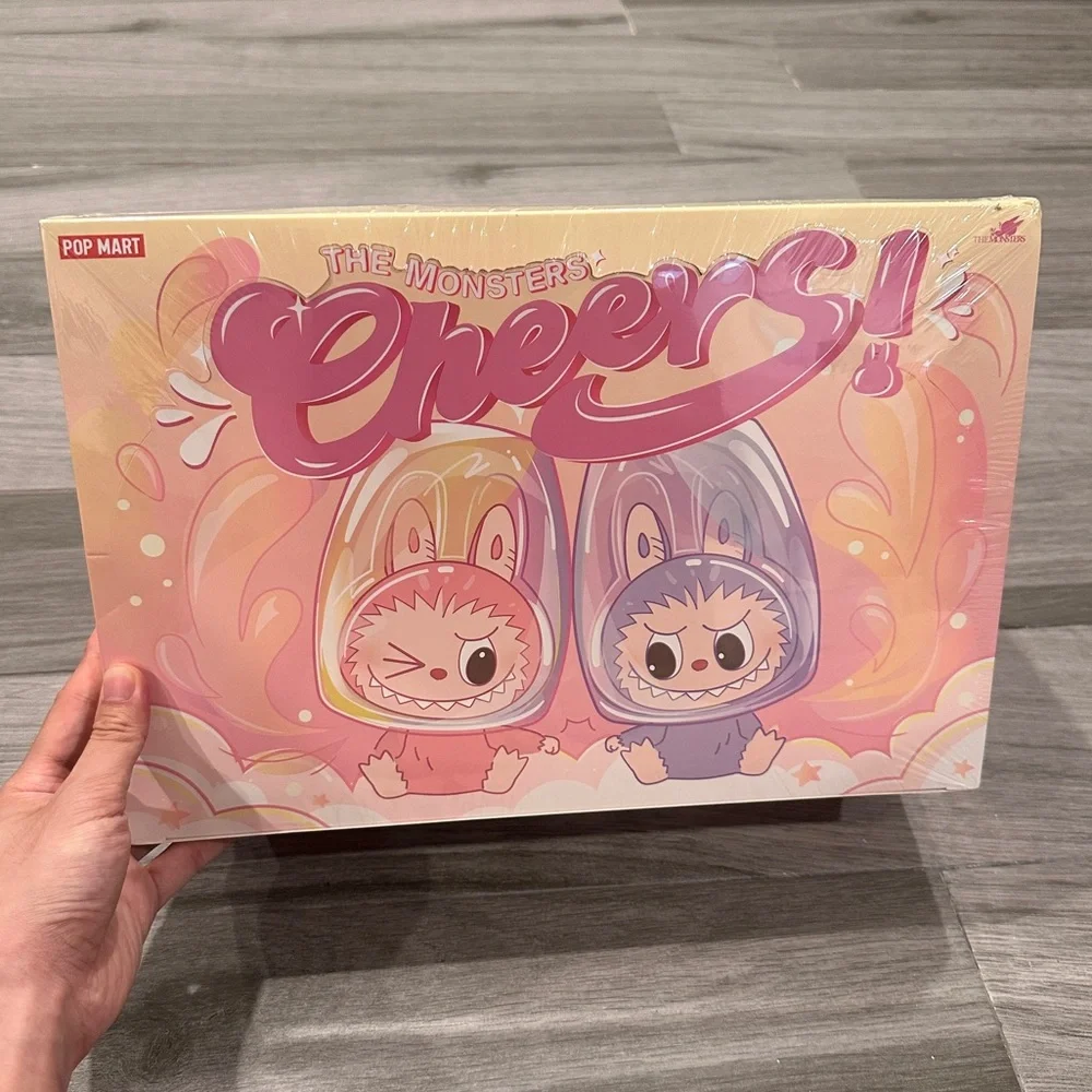 Pop Mart Labubu Cheers Full Set Double walled Glass 6 Blind Box